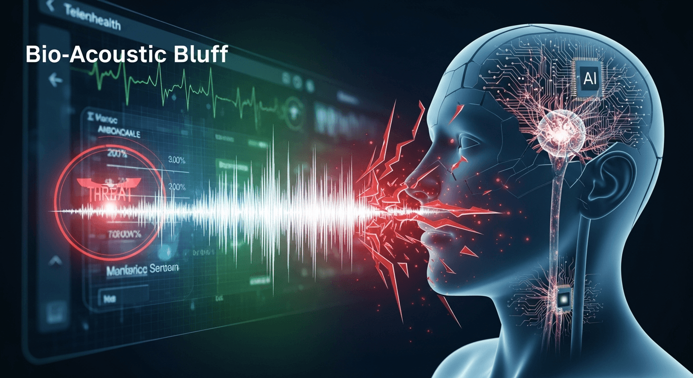 Featured image for The Bio-Acoustic Bluff: Adversarial Voice Cloning and the Threat to AI-Driven Telehealth Diagnostics